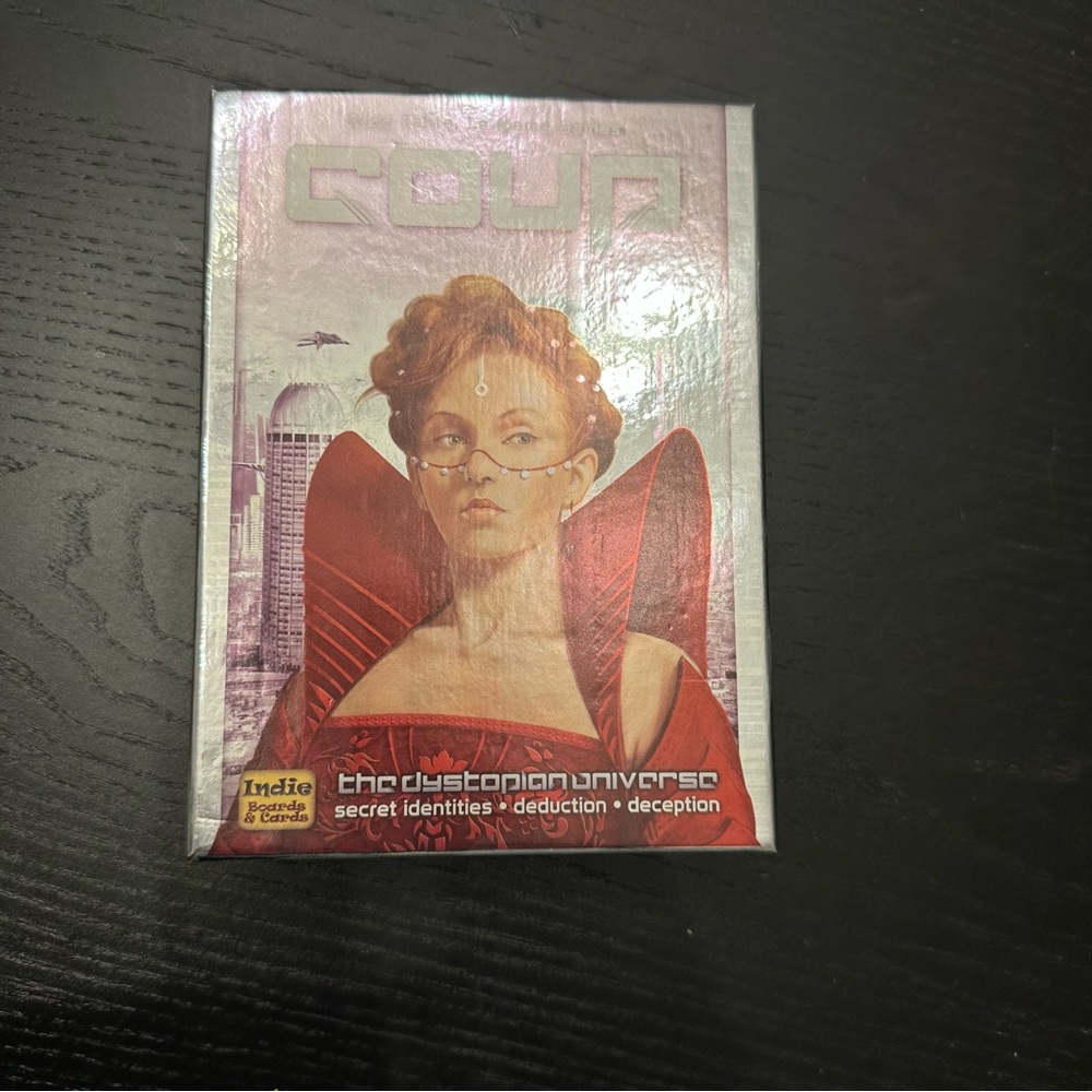 Indie Boards and Cards Coup The Dystopian Universe Card Game - COU1IBC
